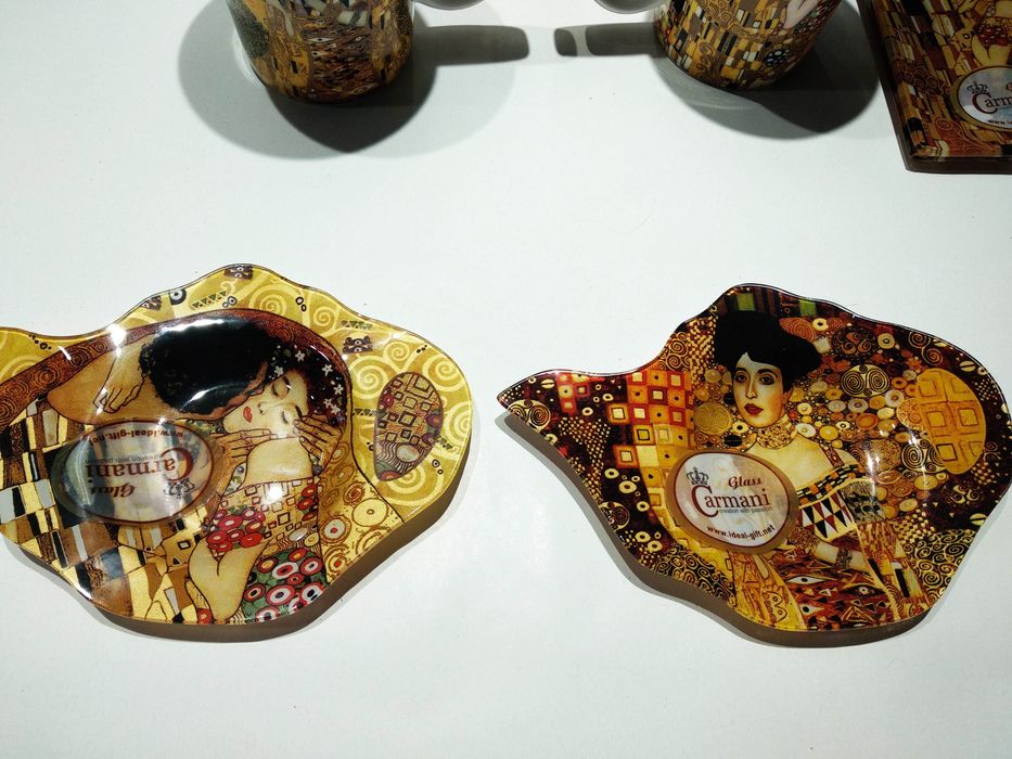 Spodeczki Klimt z kolekcji klimt
