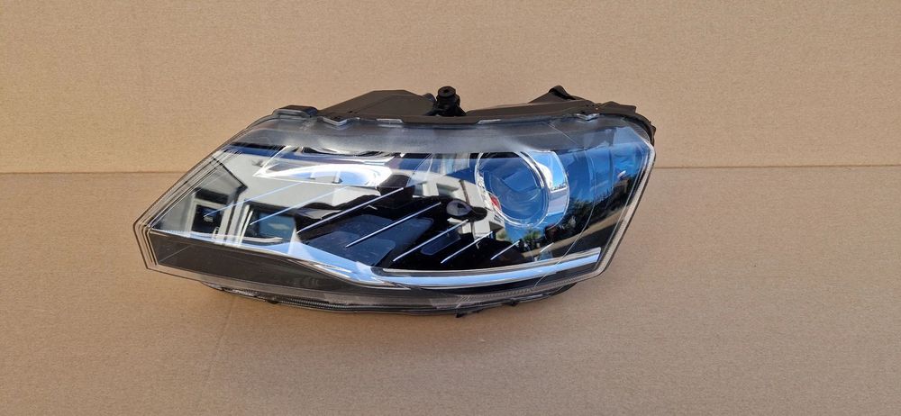 SKODA RAPID 5JB LIFT LAMPA LEWA 5JB941015C BI XENON LED Z LEDEM