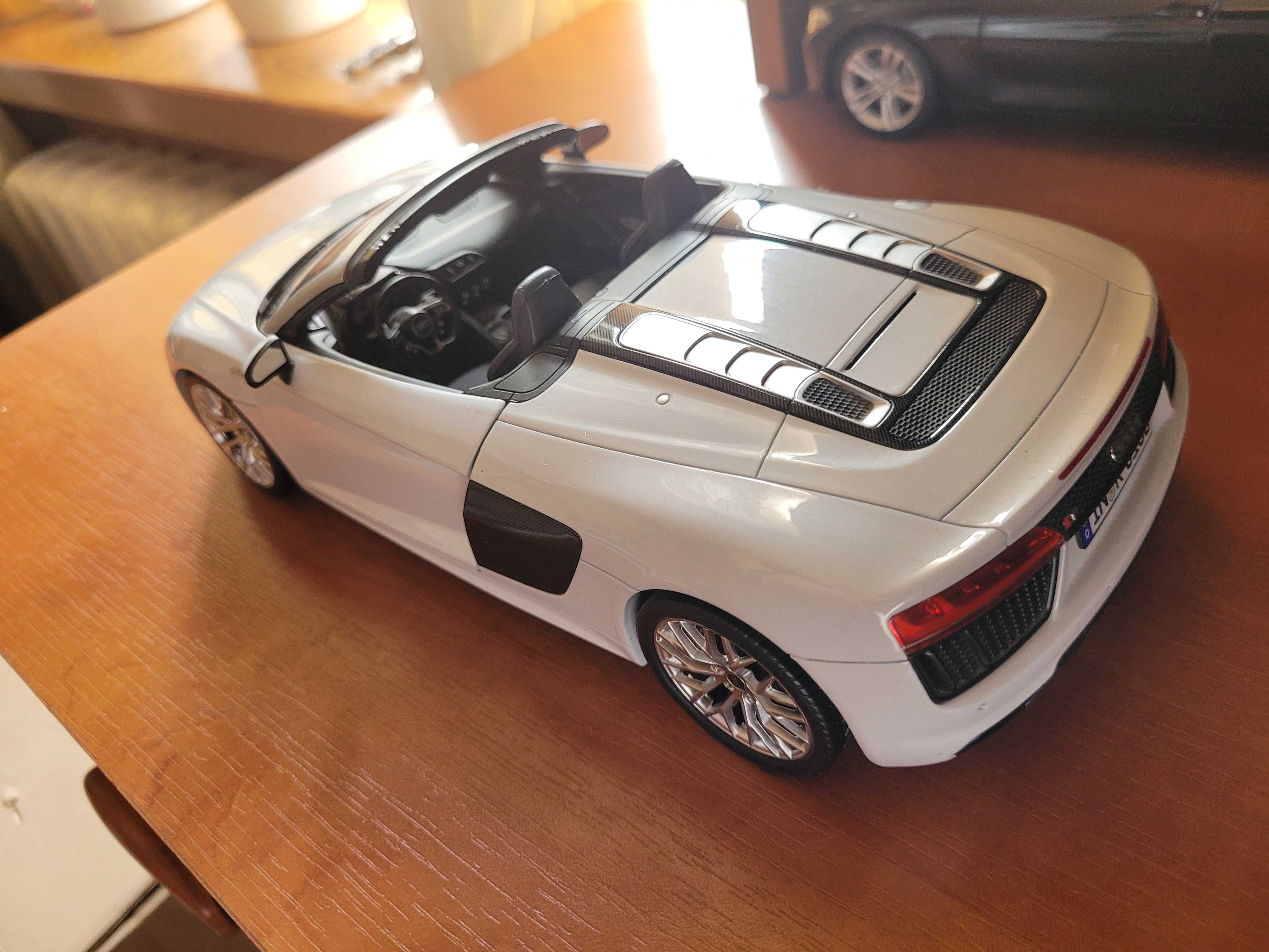 Model Audi R8 Spider, skala 1/18, iScale