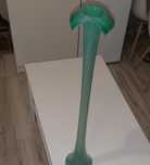 Szklany wazon 82 cm