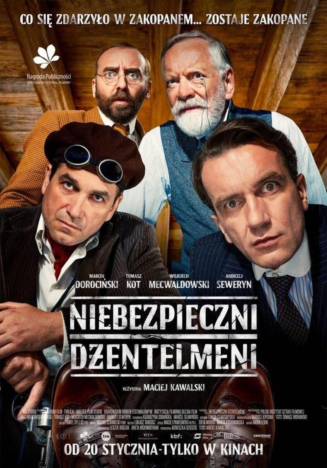 Niebezpieczni dżentelmeni Dvd Kino Świat Maciej Kawalski Rok wydania