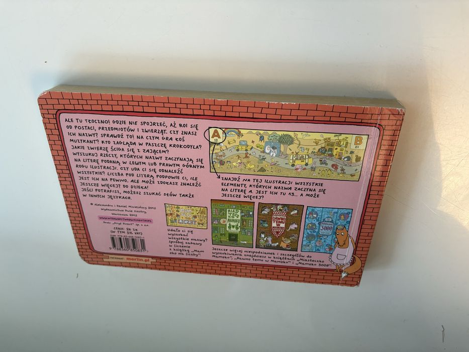 Ksiazeczka dla dzieci Mam Oko na Litery