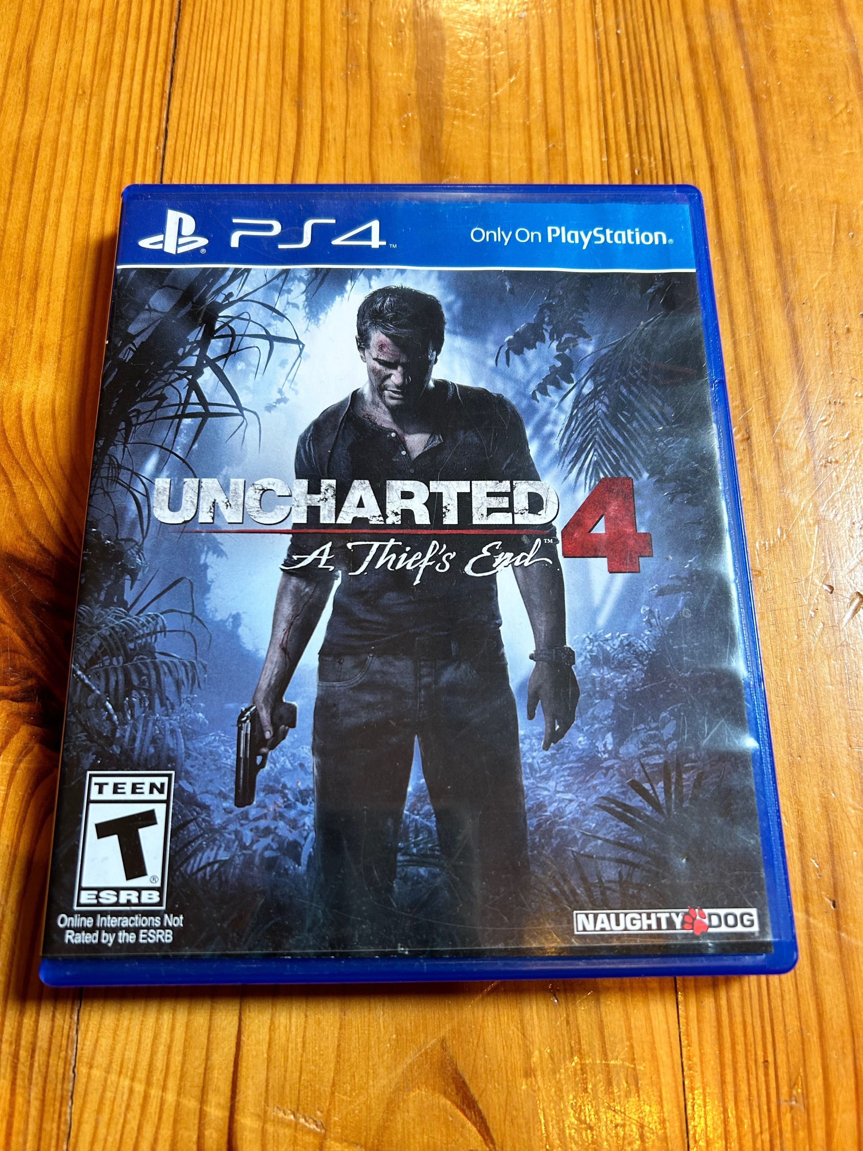 Uncharted 4 kres złodzieja PS4