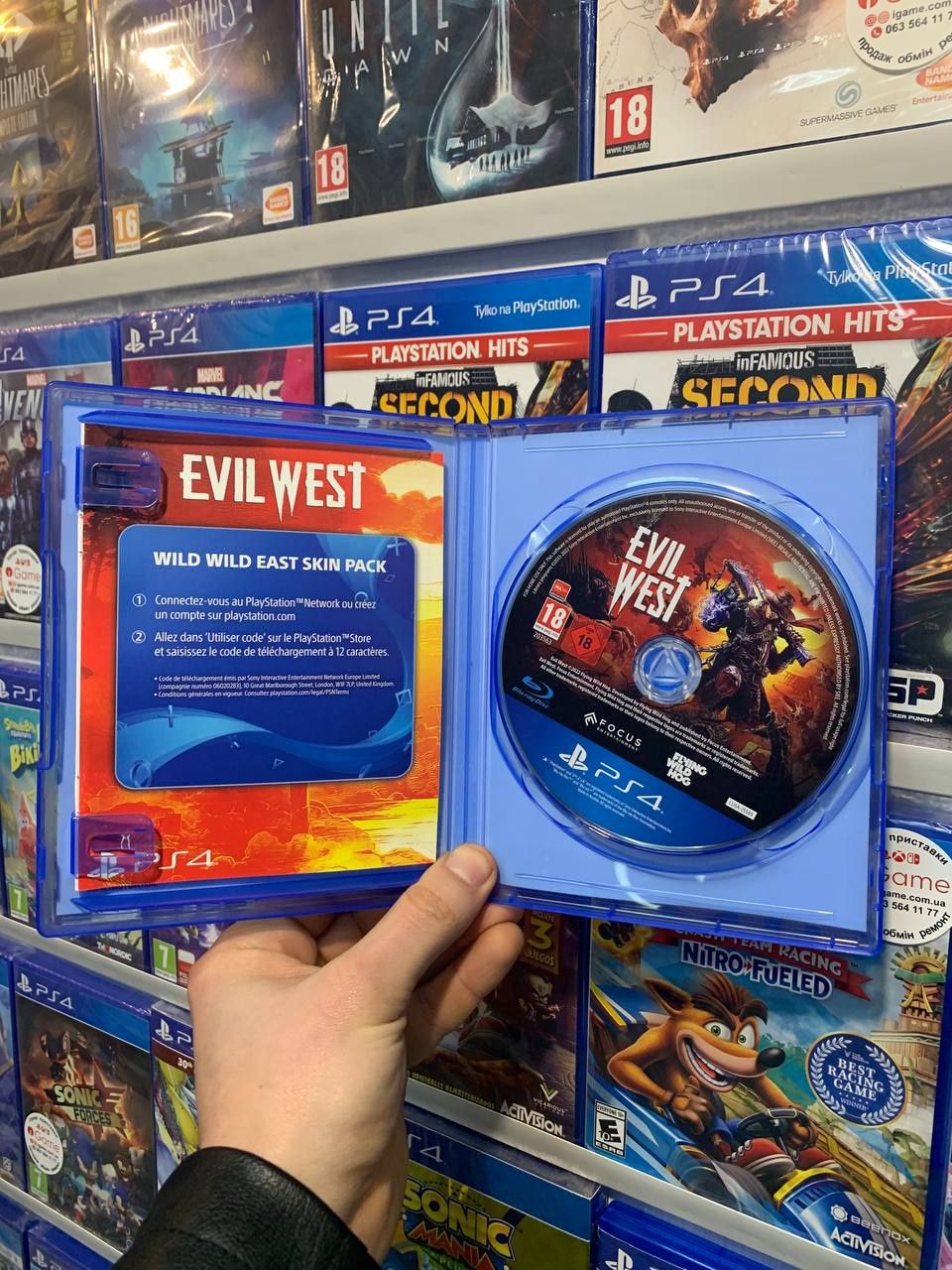 Evil West Ps4 Ps5 Sony Playstation ігри igame