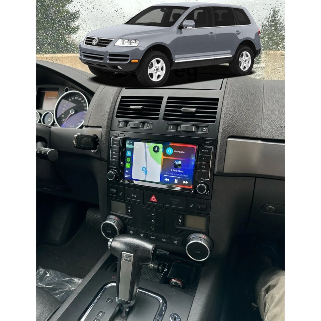Rádio VW Touareg Android 13 com GPS (Novo)