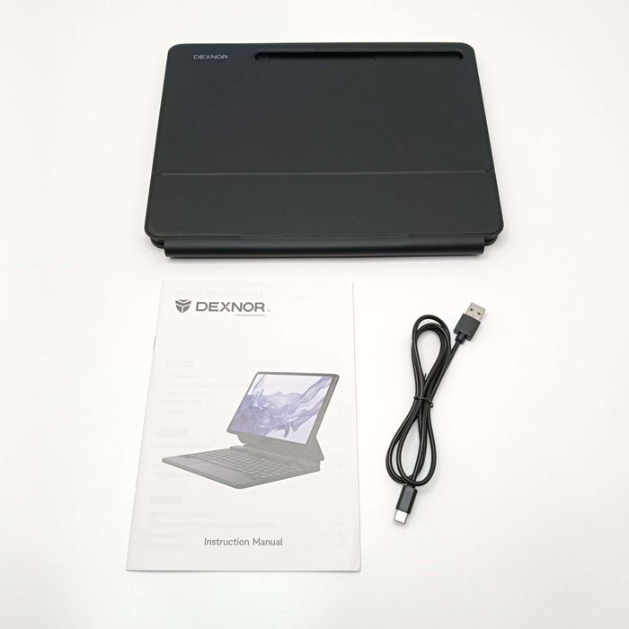 Dexnor Etui klawiatura do Samsung Galaxy Tab S9+/S9 FE+/S8+