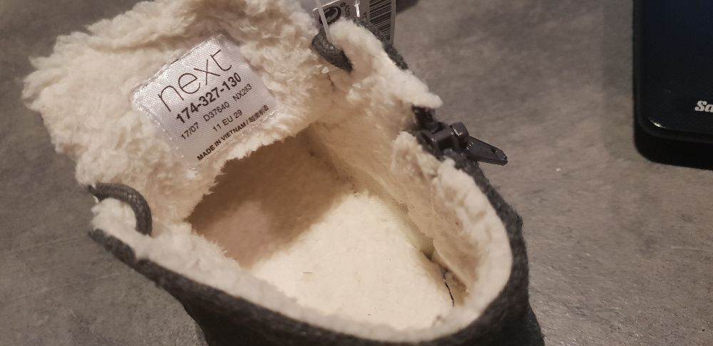 Buciki next ocieplane