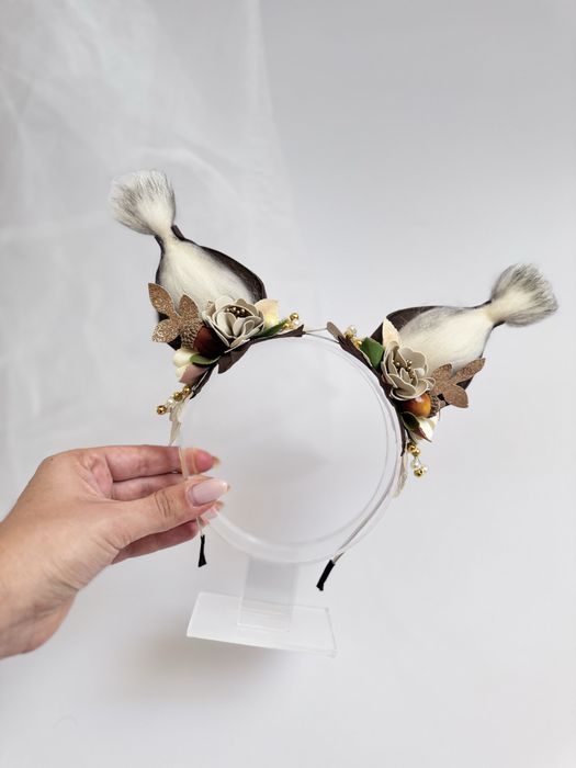 Обруч оленя,вушка лисички, обруч жабки, обруч білочки, вушка котика