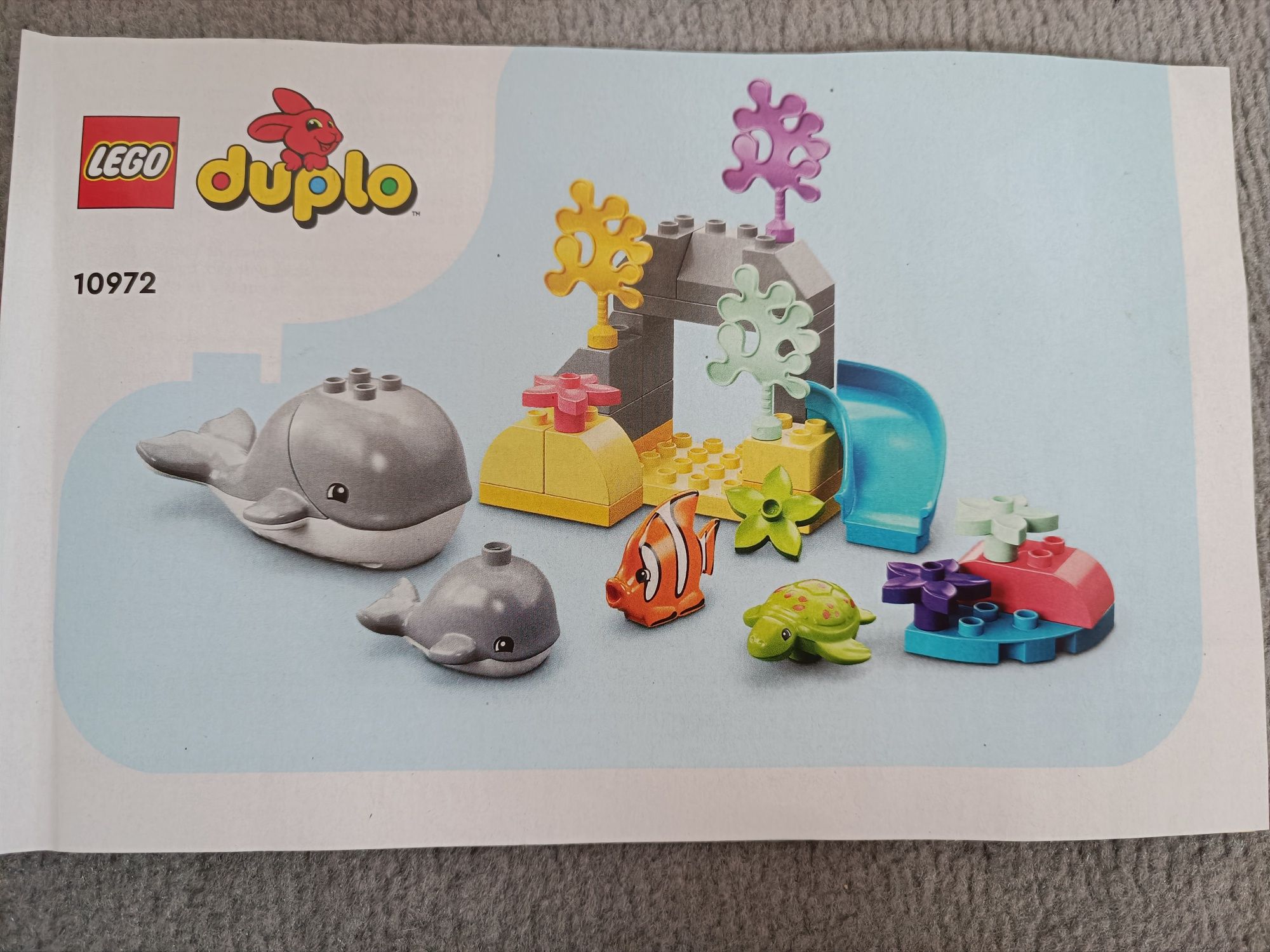 Lego Duplo 10972 dzikie zwierzęta oceanów