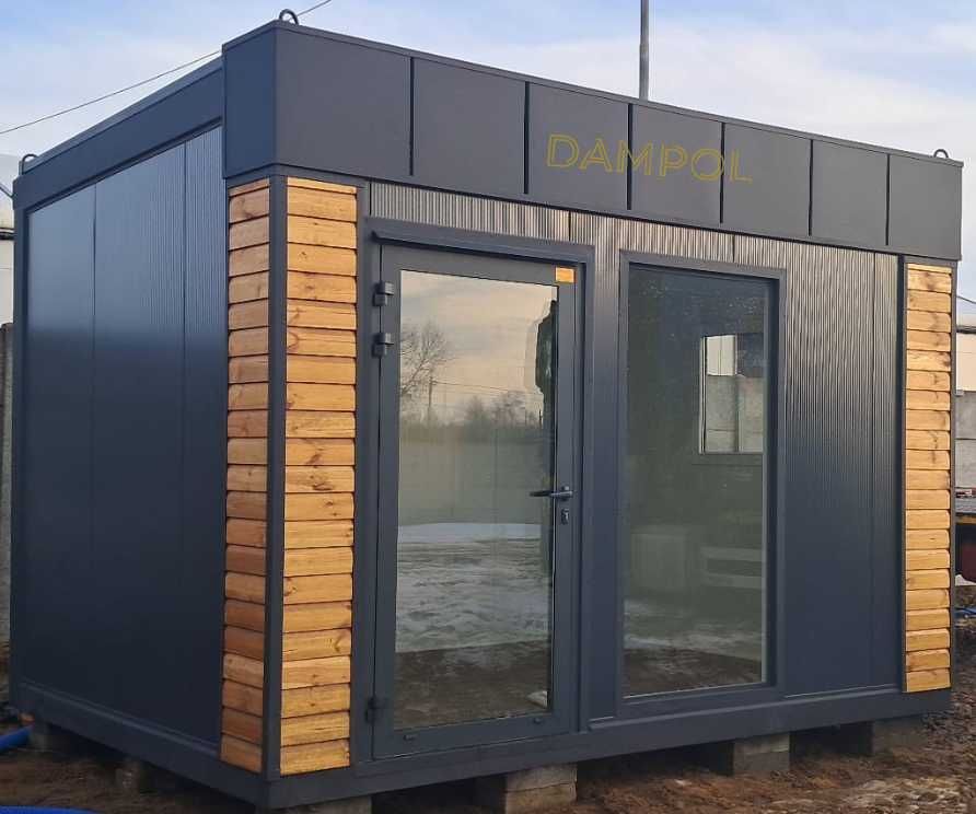 Pawilon 400x300 LEASING-stróżówka, sanitarny, kiosk,portiernia,gastro.