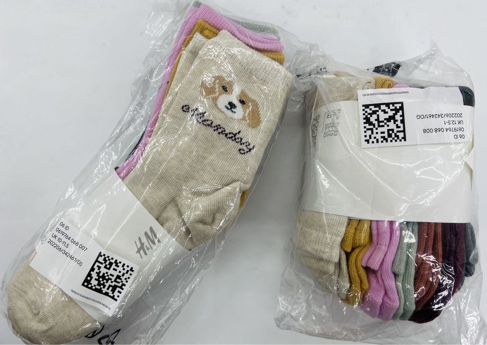 Набір яскравих шкарпеток HM 22-30,31-33,34-36