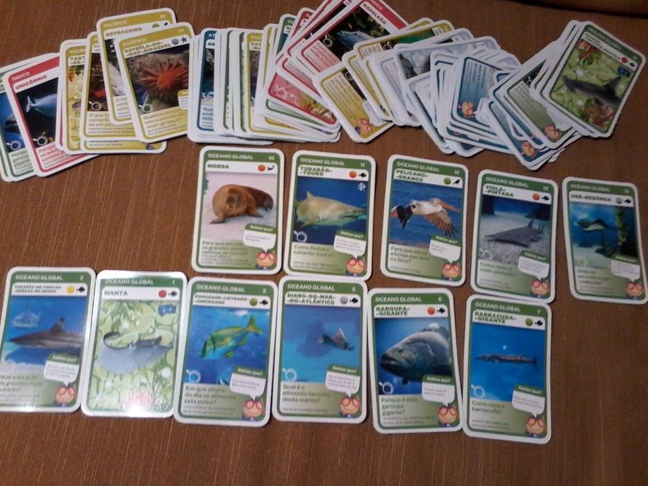 cromos /cartas Super Animais, 2 e 3 - vendo a unidade ou coleção