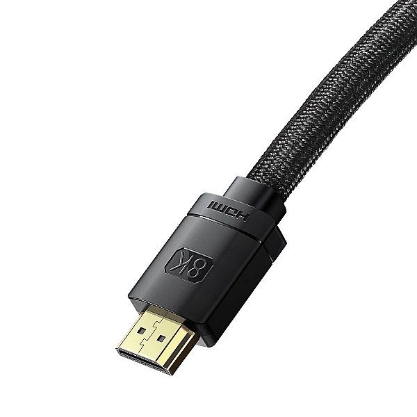 Kabel Hdmi 2.1/8k 0.5m Baseus High Definition Series - czarny