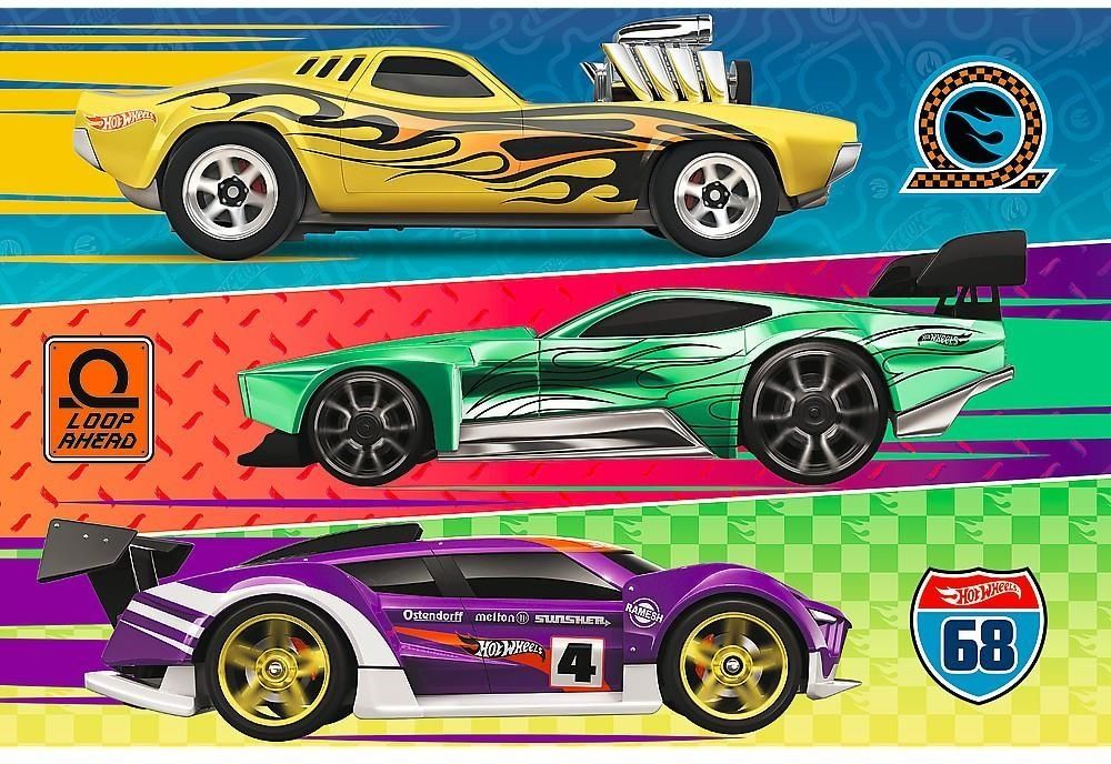 Puzzle Trefl Hot Wheels 60 el. Wyścig