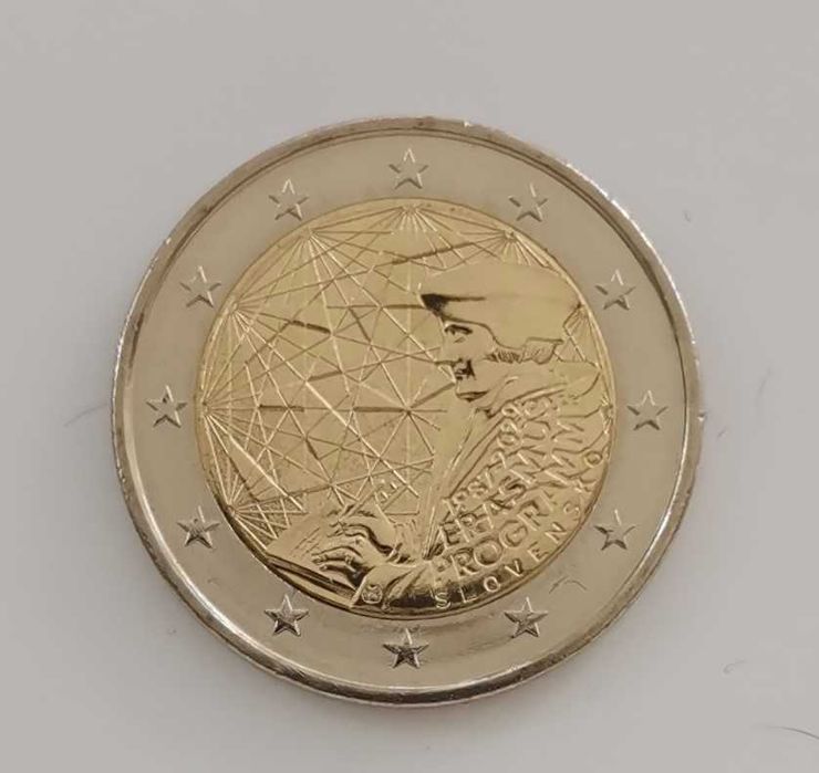2 euro Comemorativa Erasmus 2022 Portugal Malta...