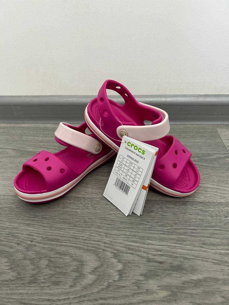 Оригінал! Дитячі сандалії Crocs Crocband Sandal  С7-J3