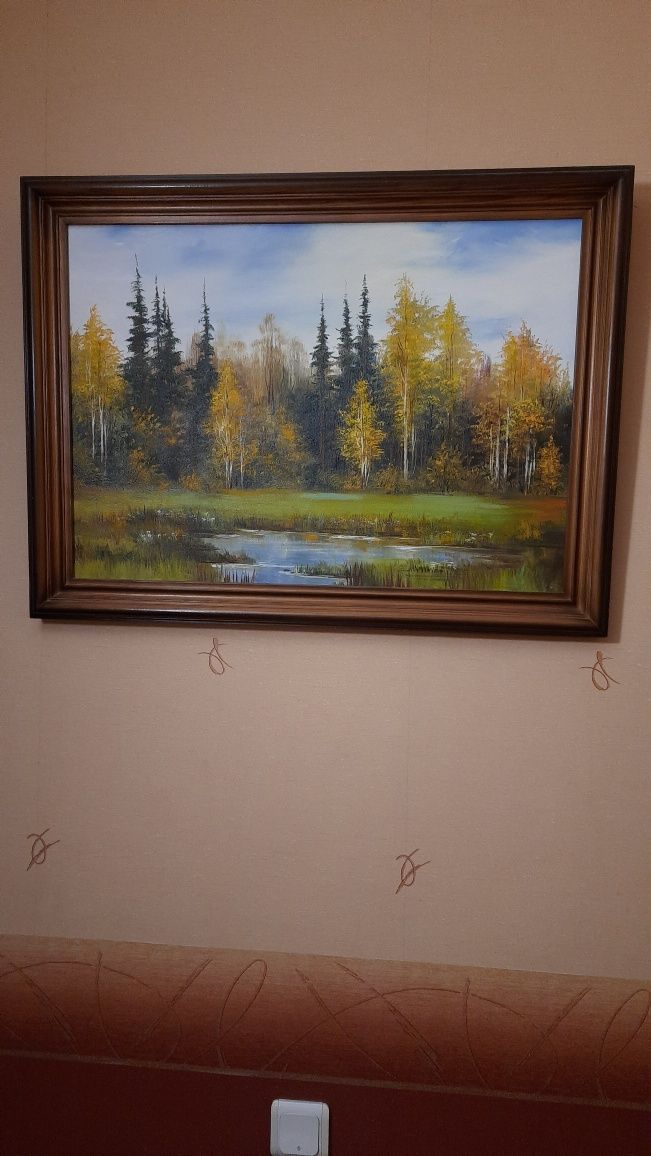 Картина маслом на холсте, Полякова