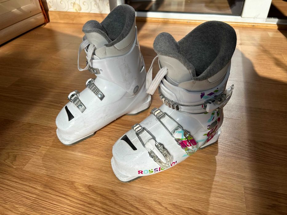 Rossignol, лижні черевики 21-21,5см, колодка 255