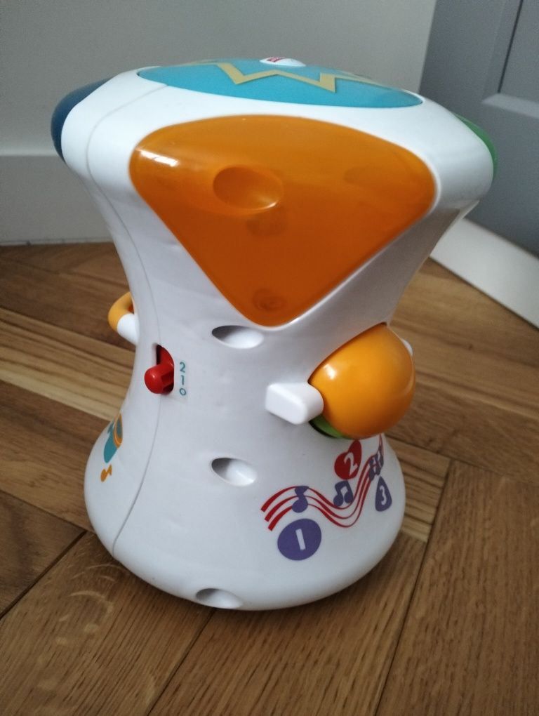 Fisher-Price Muzyczny Bębenek 2w1 CFN02 do raczkowania