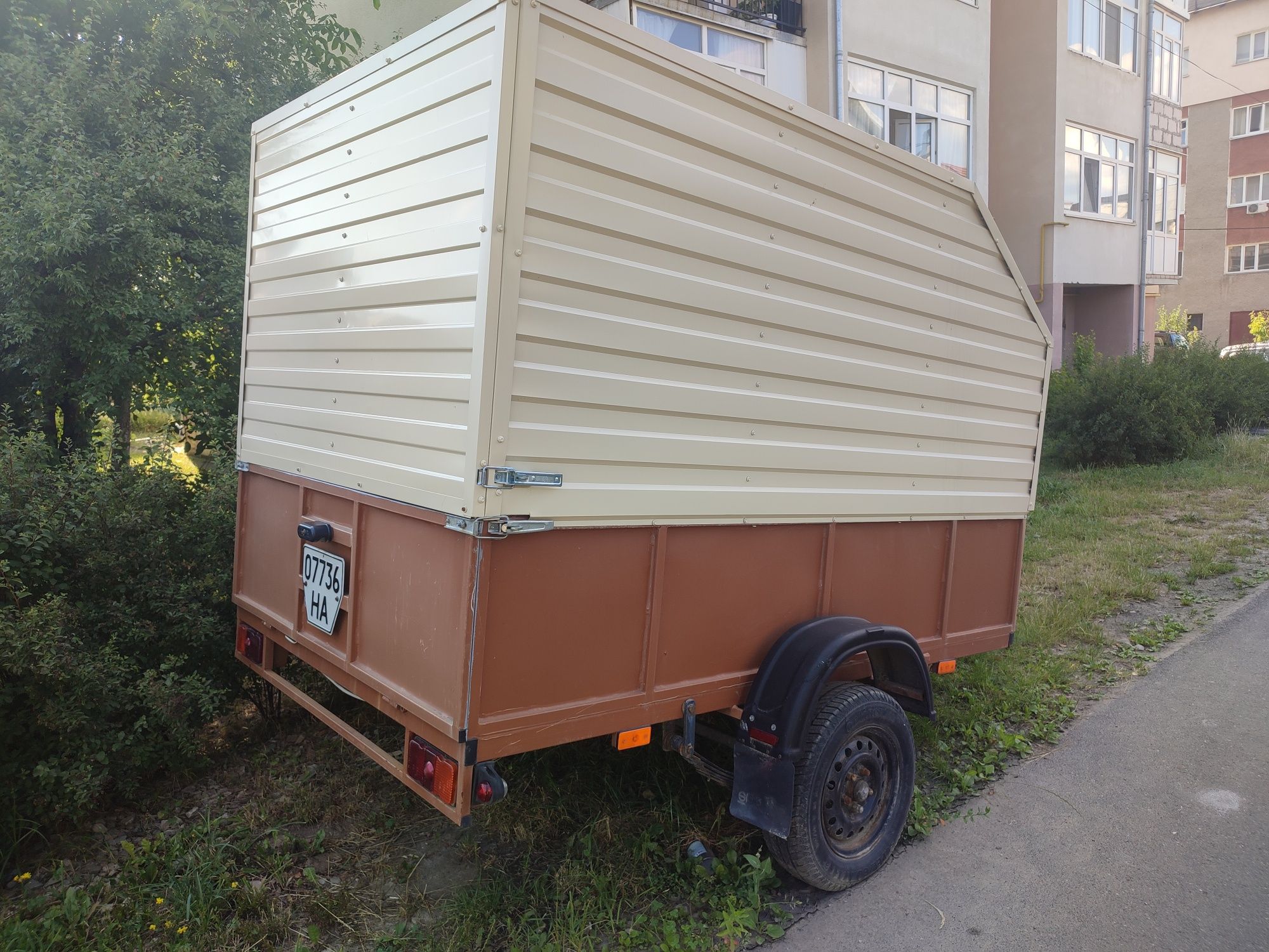 Причіп бортовий 2.55 * 1.55