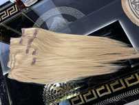 Wlosy clip in 60 cm 190 g miodowy  blond