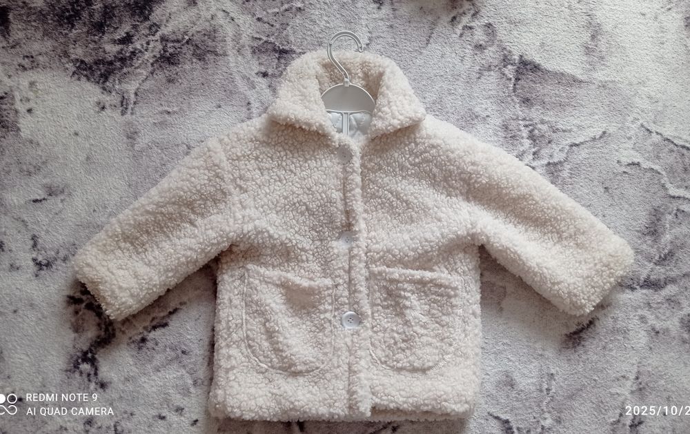 Дитяча шубка теді з костюмом