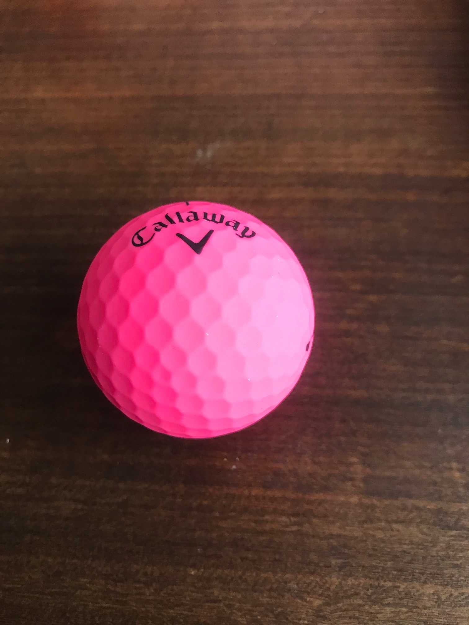 piłka golfowa różowa Calloway mat super soft
