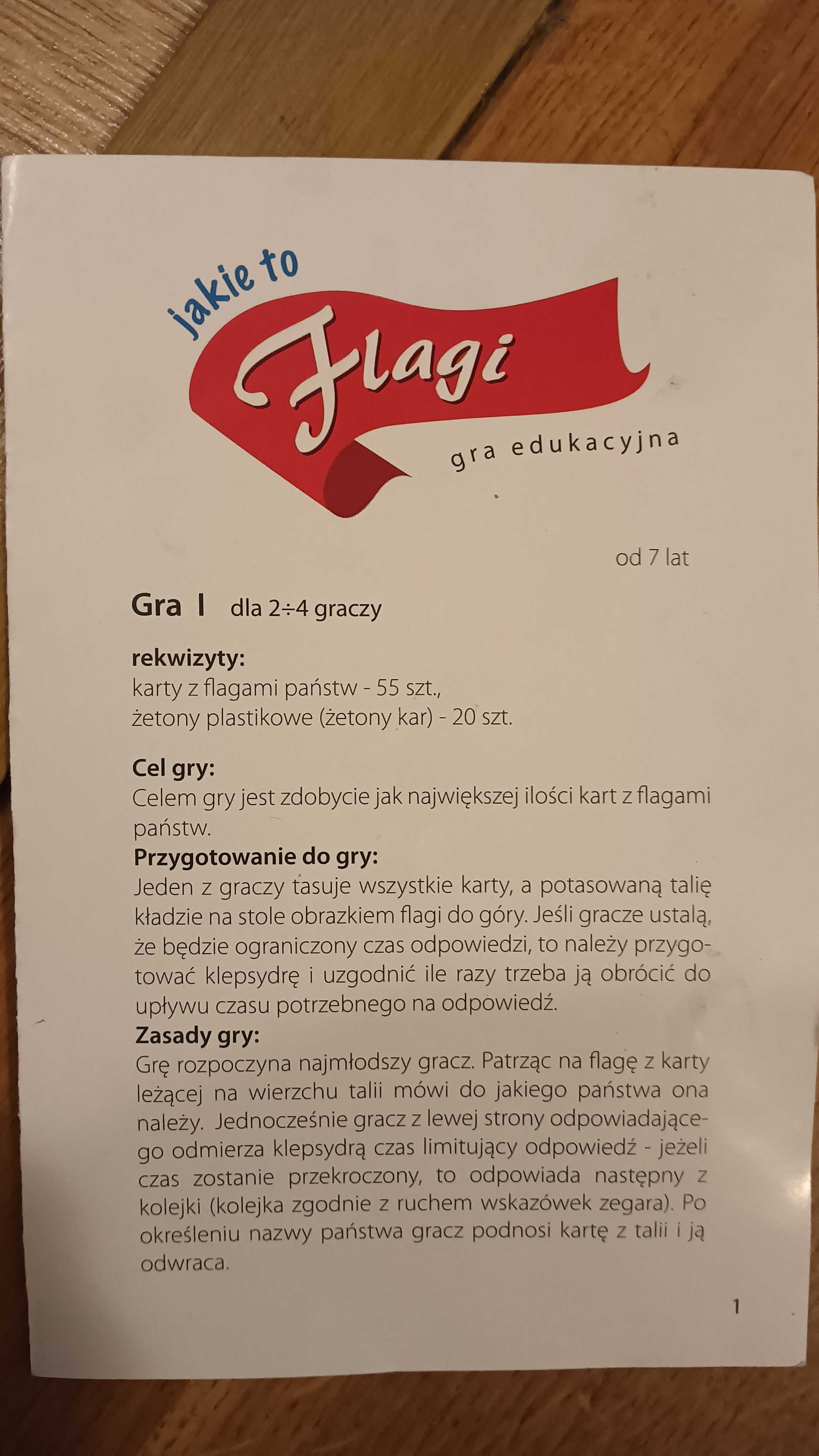 Gra  Jakie to flagi