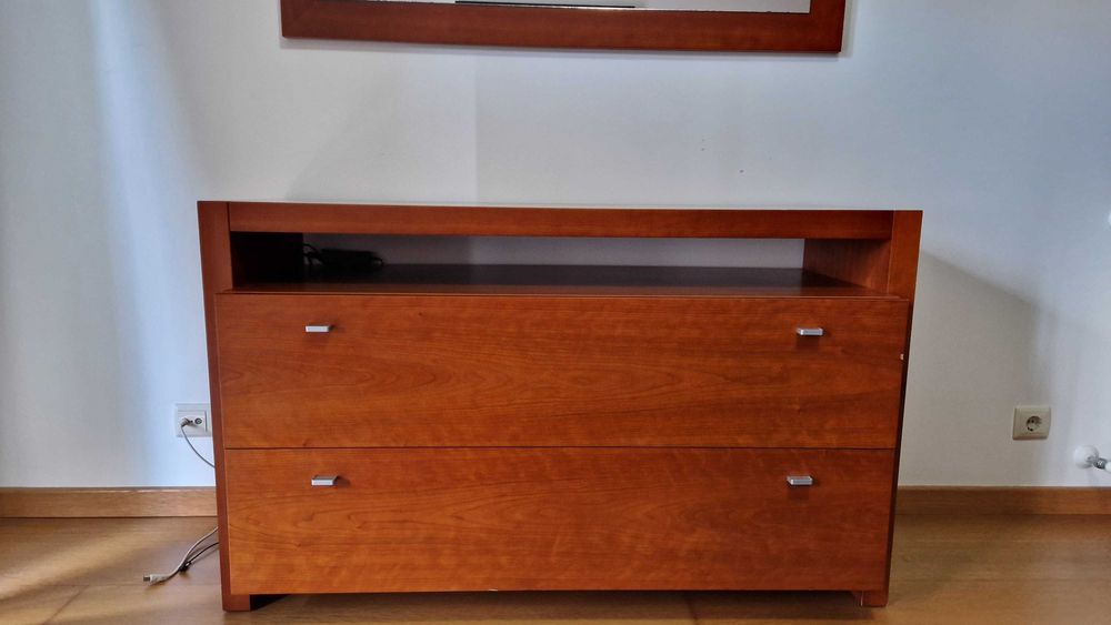Móveis quarto casal em cerejeira