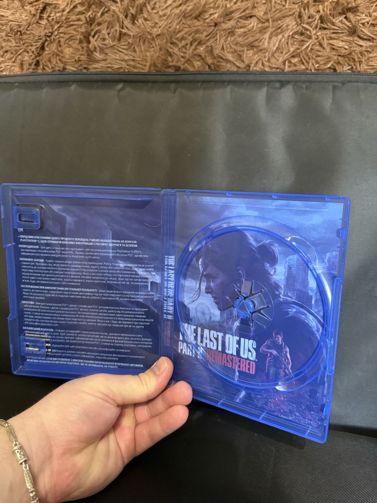 The Last of Us Part II Remastered PS5 Одни из нас2 Last of Us PS5 диск