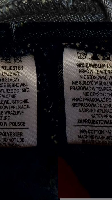 Spódniczka ogrodniczka jeans r. 62+ polska jakość