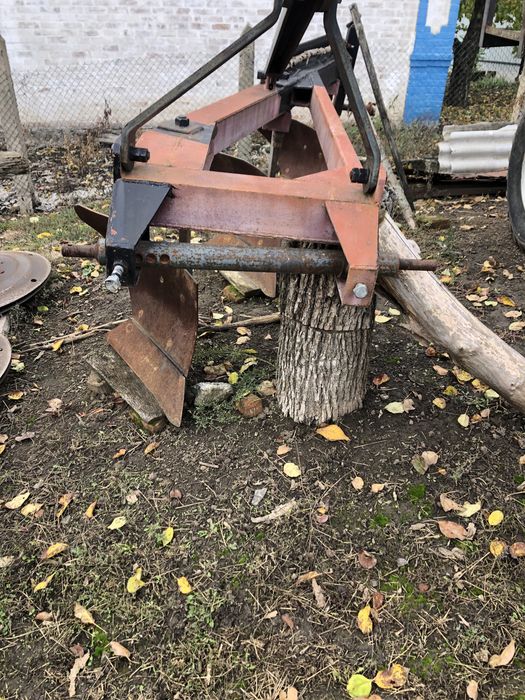 Плуг на високій стійці!