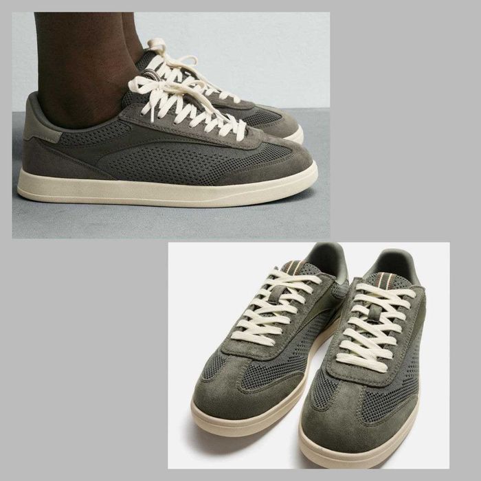 Кросівки, стильні чоловічі кросовки Zara 41р