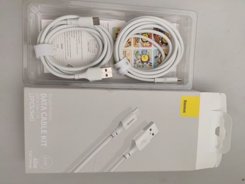 Кабель Baseus 4 в 1 type c micro usb lightning шнур