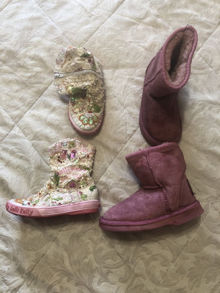 Обувь разная для девочки