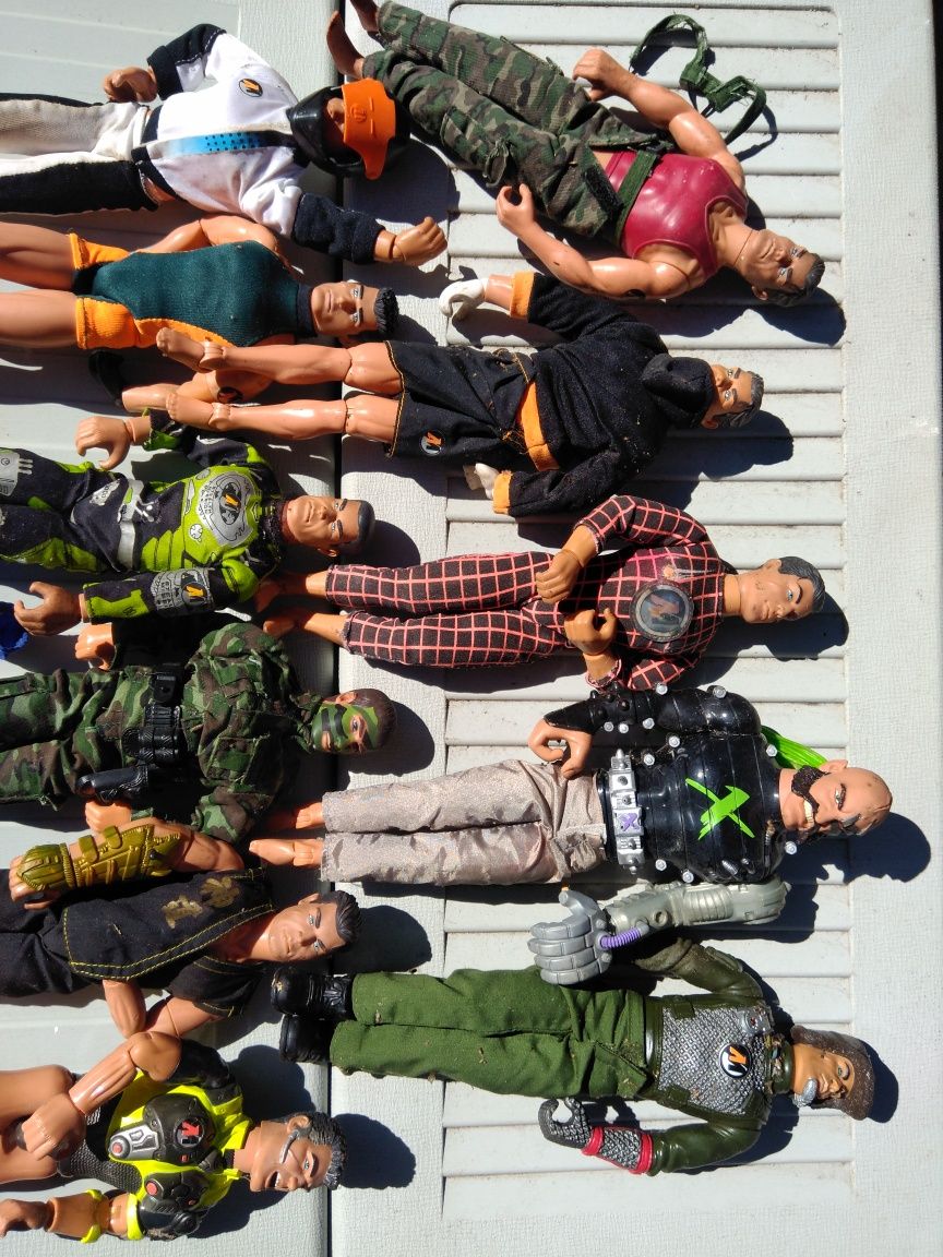 11 action man a vender ao lote