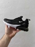 Кросівки Nike Air Max 270 Black White / кроси Найк Аір Макс 270 чорні