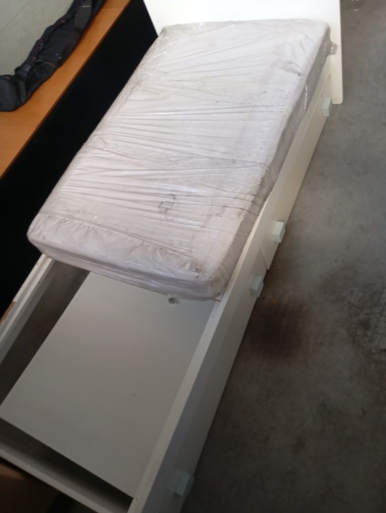 Cama extensível (híbrida) e colchão bebe até adolescente