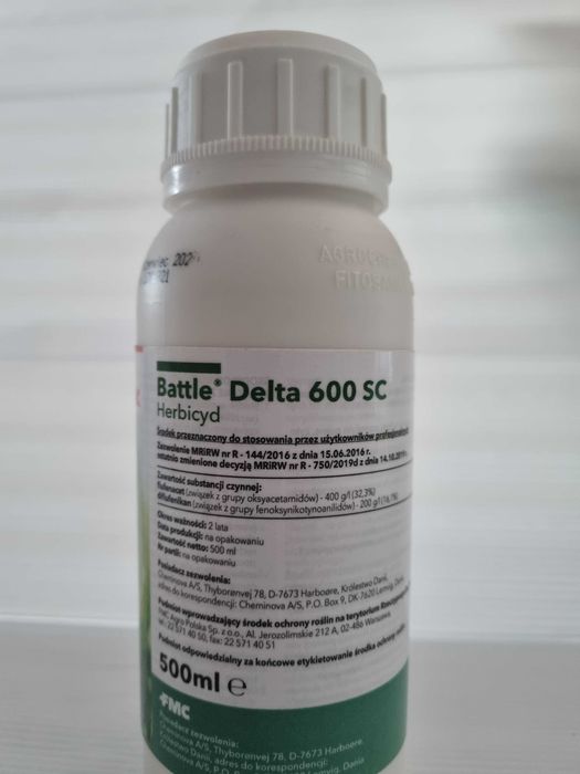 Battle Delta  0,5 l na miotłę i chwasty w zbożach .Arnold,Metril