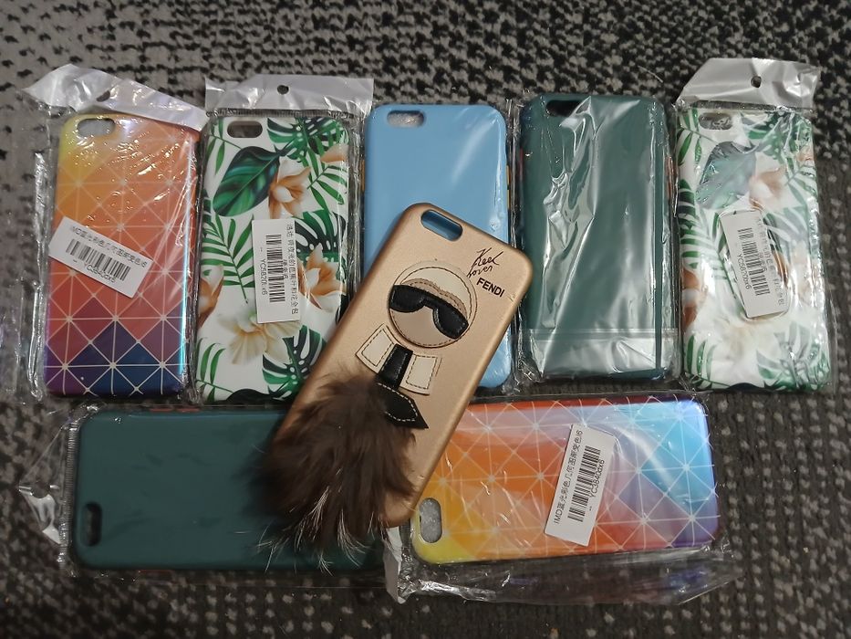 Etui iphone 6/ 6s 8 sztuk prawie wszystkie nowe