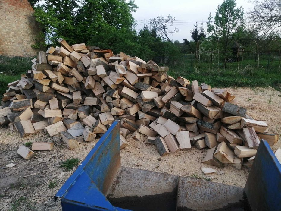 Drewno kominkowe BUK, drewno sezonowane, mokre, Transport !!