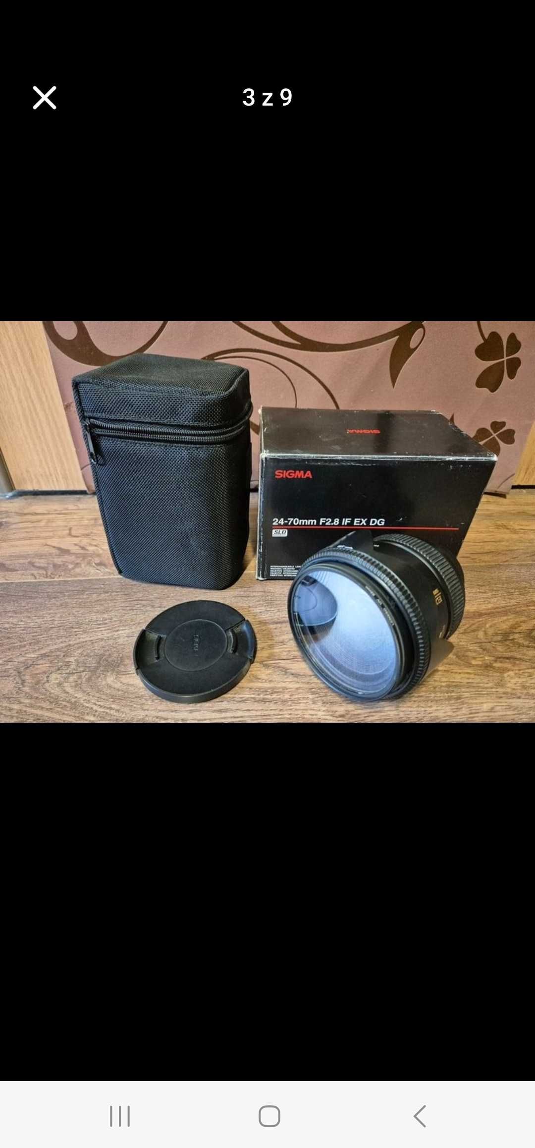 Aparat fotograficzny - zestaw