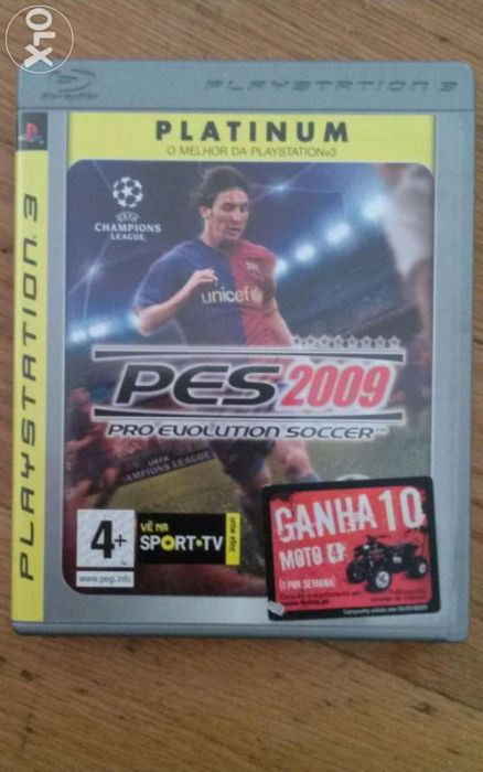 Pes 2009, como novo