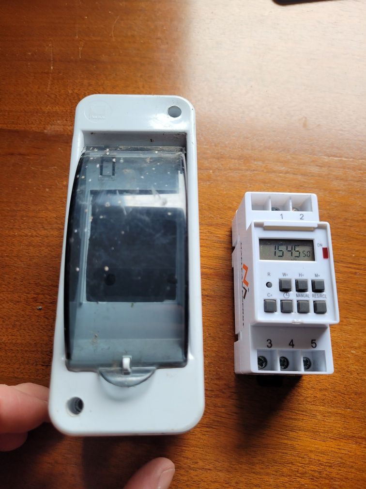 Programator czasowy  + obudowa 

TIMER NA SZYNĘ DIN

TYGODNIOWY