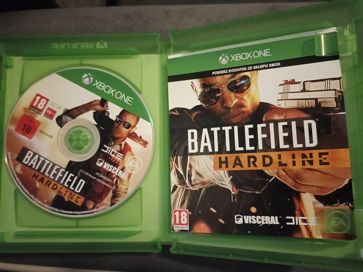 Gra Battlefield hardline na Xbox one.