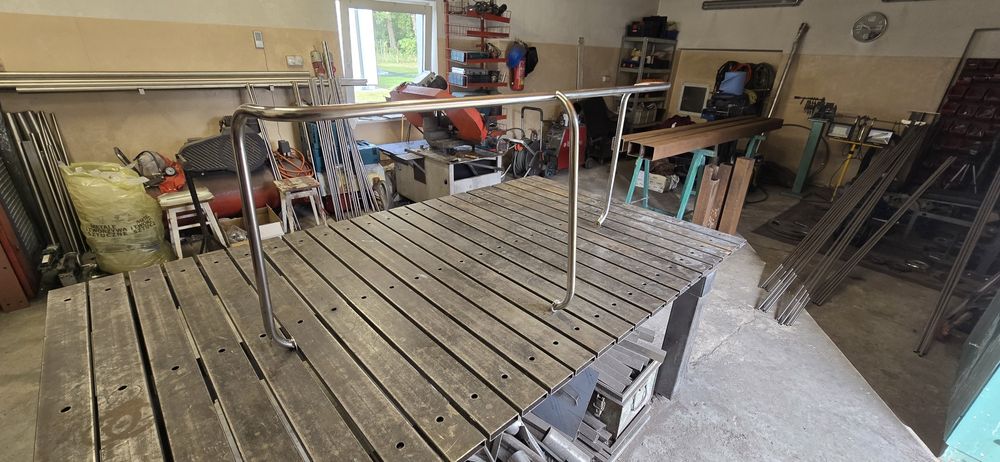 Orurowanie na sterówkę łódź motorówka konsola