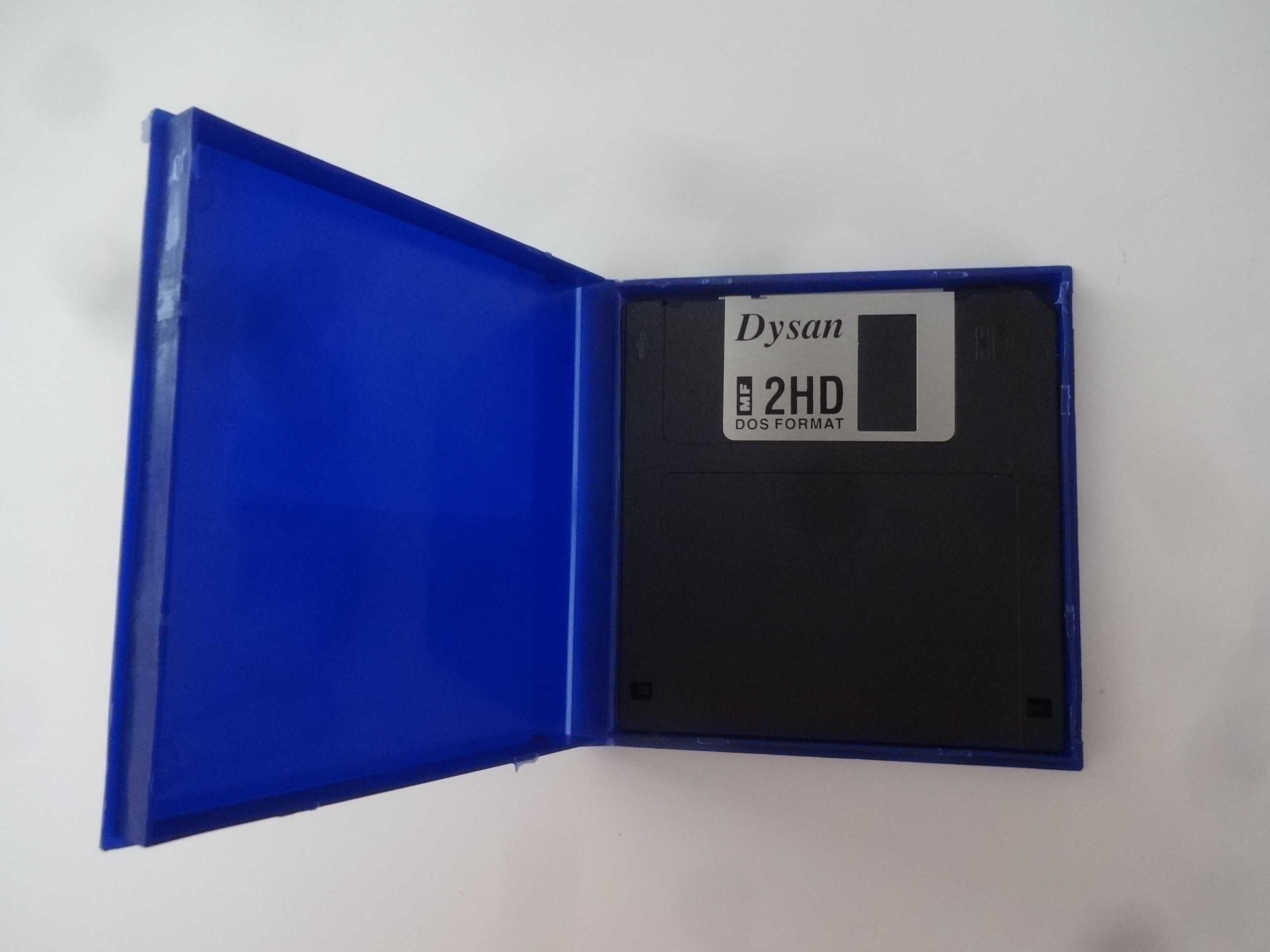 2 Floppy Disk DYSAN retro vintage sprawne przetestowany