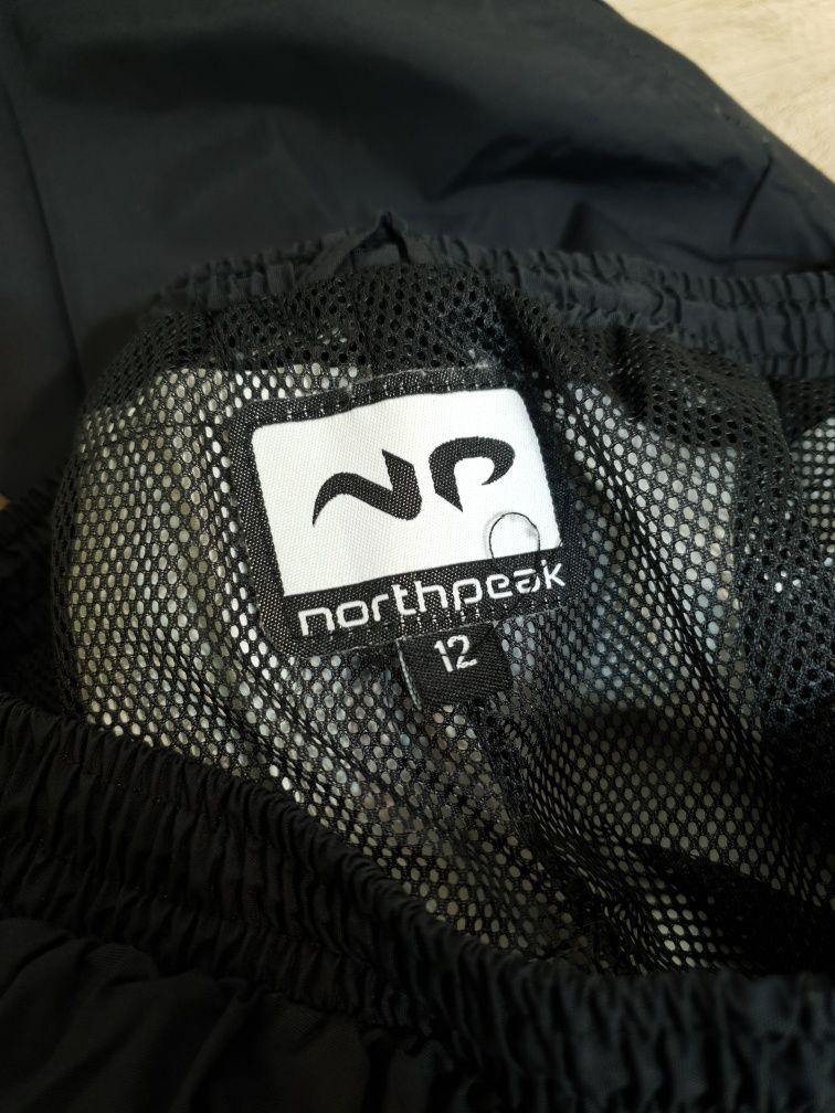 Spodnie wodoodporne NorthPeak 5k mm dla dziecka 12 146/152