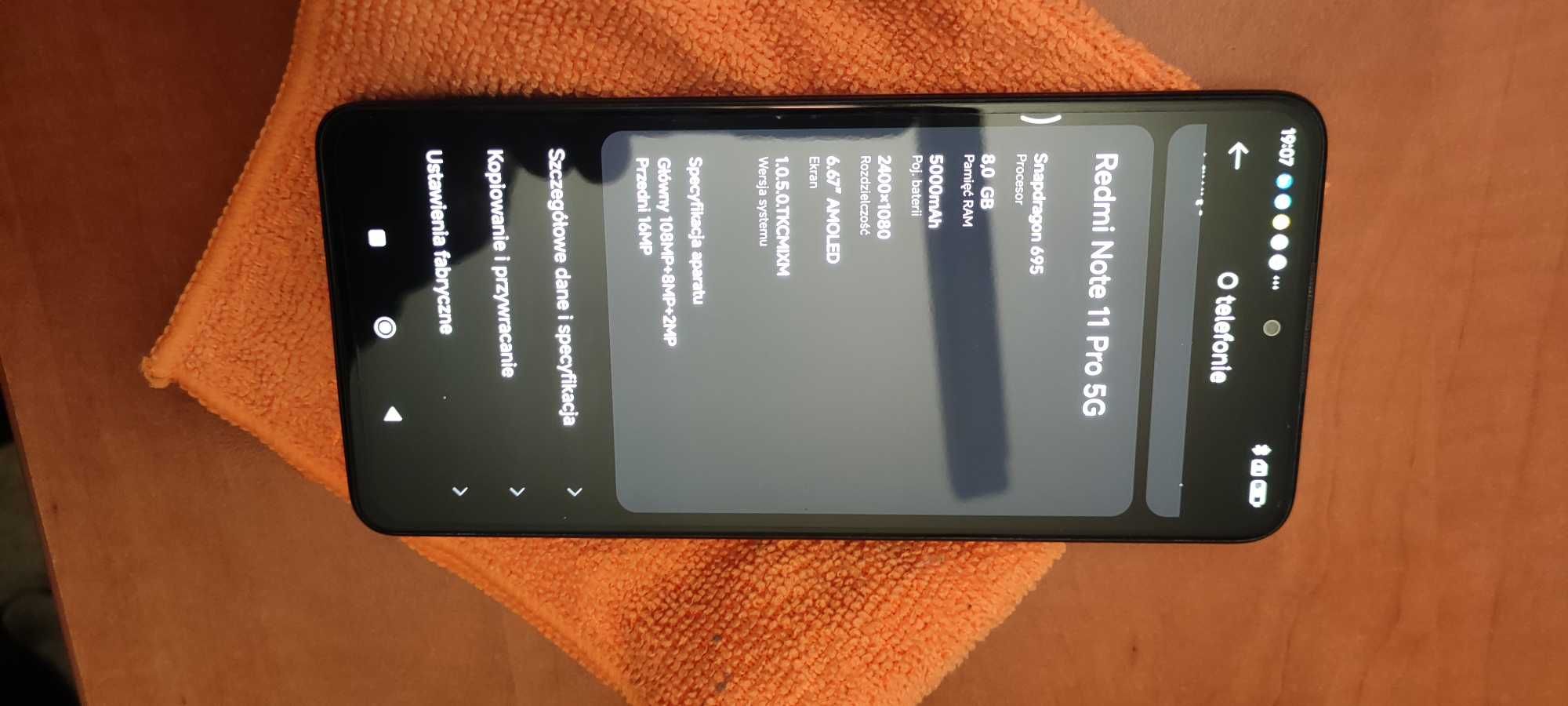 XIAOMI Redmi Note 11 Pro 5G, 128GB, RAM 8GB HyperOS