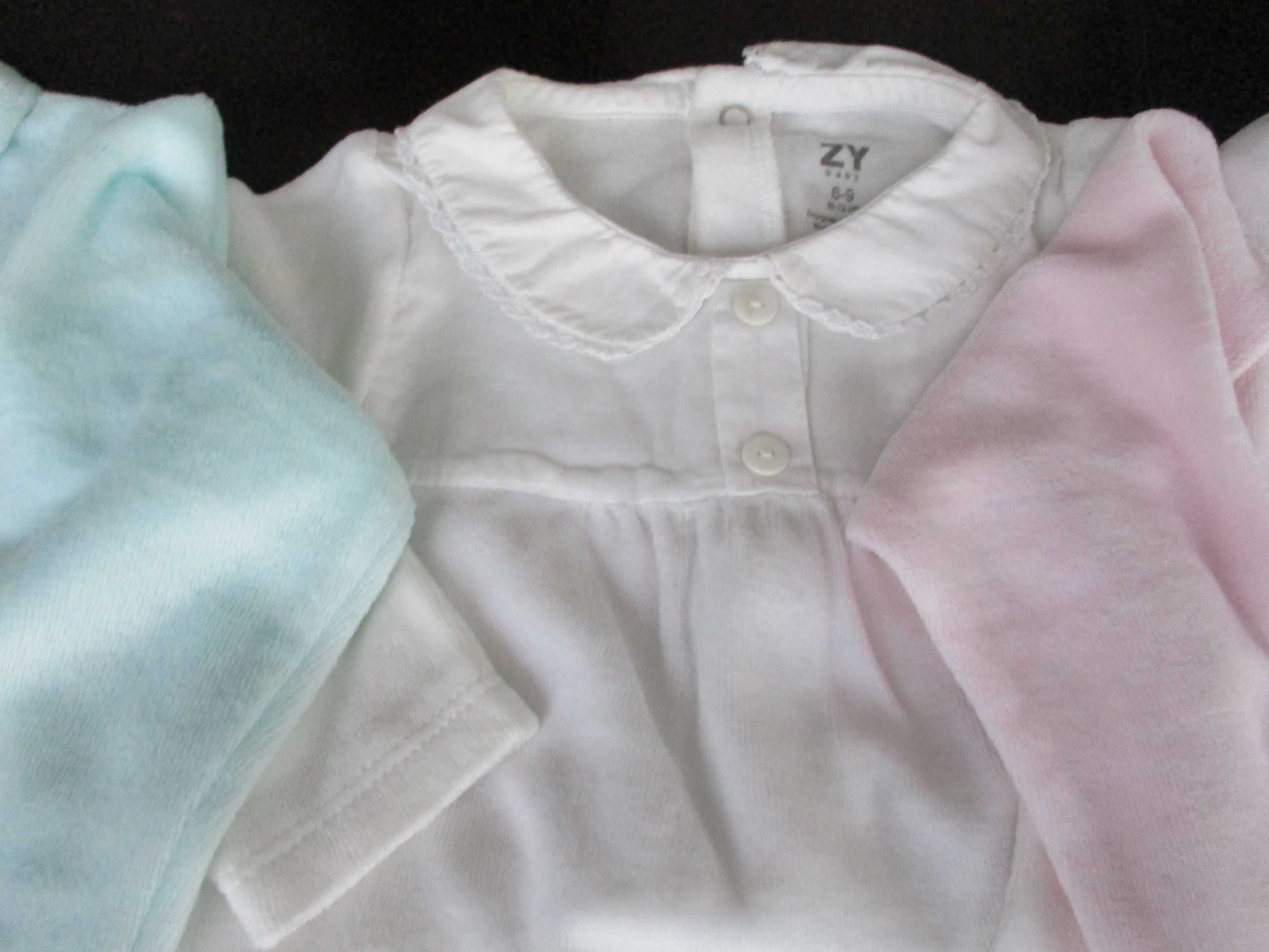 Lote roupa de bebé 5 Bodys + 5 Babygrows 6-9 mes Zara, Prenatal Chicco